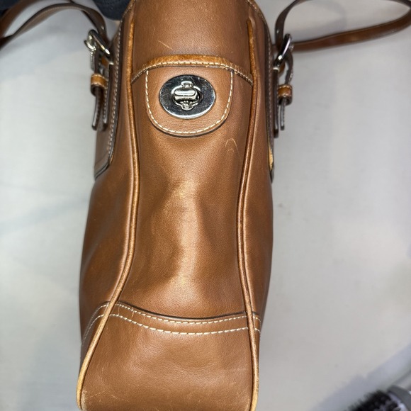 Coach Leatherware Est. 1941 Brown Leather Tote Bag # F0720-F11396 - Picture 7 of 16